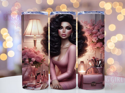 Melanin Queen Pride Tumbler, African American Tumbler, Stylish 20oz Wrap, Sublimation Design, Trendy Gift Idea, Black Pride Wrap, Queen Tumbler Sublimation SvggirlplusArt 
