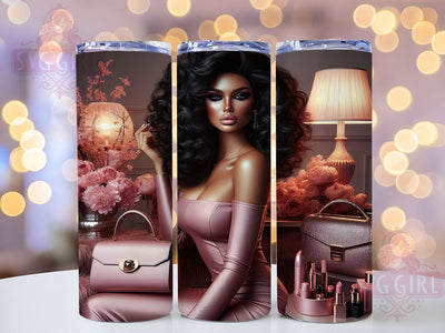 Melanin Queen Pride Tumbler, African American Tumbler, Stylish 20oz Wrap, Sublimation Design, Trendy Gift Idea, Black Pride Wrap, Queen Tumbler Sublimation SvggirlplusArt 
