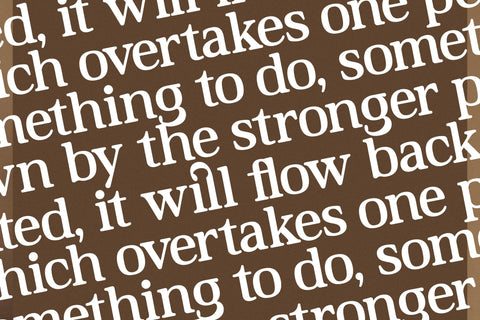 Melgike Dream - Modern Serif Font Font Letterena Studios 