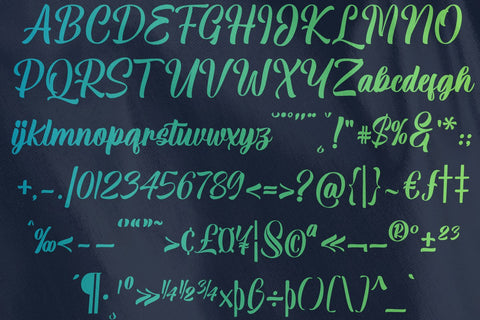 Meliga Font gatype 