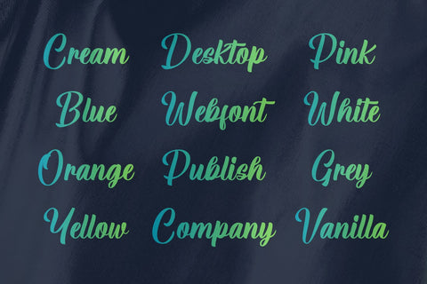 Meliga Font gatype 