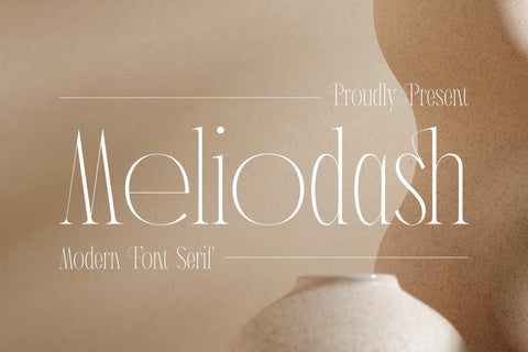 Meliodash Typeface Font Storytype Studio 