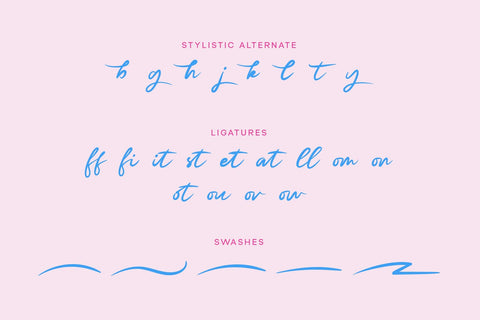 Mellia Love Font gatype 