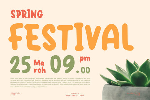 Mellifluous - Handwritten Font Font Alpaprana Studio 