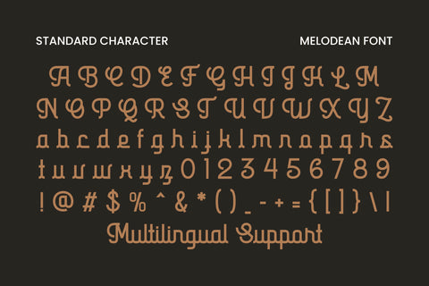 Melodean Font ahweproject 