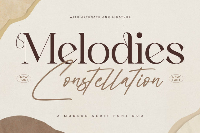 Melodies Constellation Font Duo Font Storytype Studio 