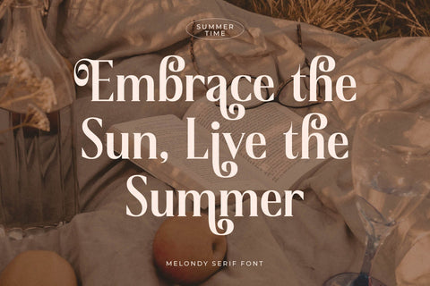 Melondy - Modern Stylish Serif Font Storytype Studio 