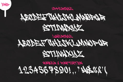 Meltdown Phantom – Urban Drip Graffiti Font Font Mozzatype 