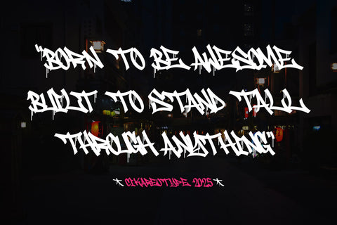 Meltdown Phantom – Urban Drip Graffiti Font Font Mozzatype 