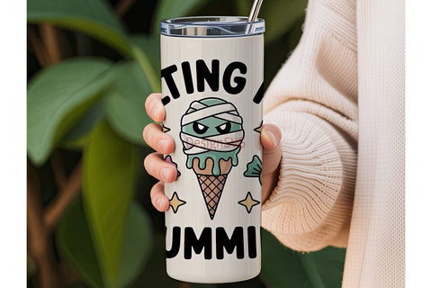 Melting for Mummies 20oz Tumbler Wrap Sublimation DesignSVG 