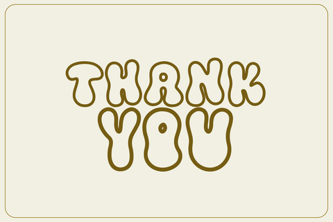 Meltipop Outline Font Font Dm Letter Studio 