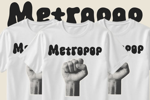 Meltipop Retro Font Font Dm Letter Studio 