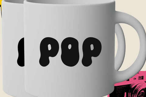 Meltipop Retro Font Font Dm Letter Studio 