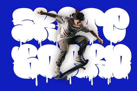 Melto Gofer – Bubble Graffiti Dripping Throw Up Font Mozzatype 