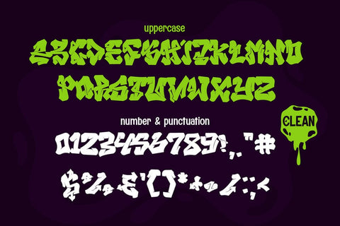 Melttrax – Urban Graffiti Font with Dripping Style | Halloween Font Font Mozzatype 