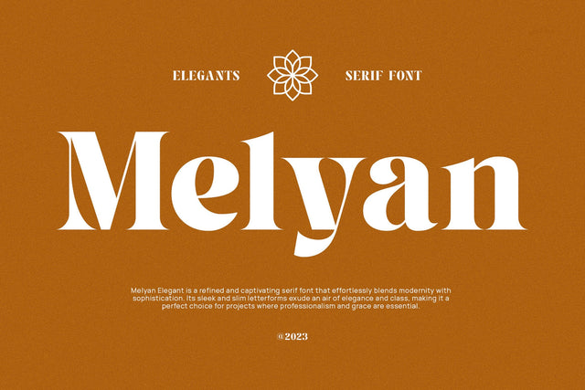 Melyan - Classy & Stylish Serif Font studioalmeera 