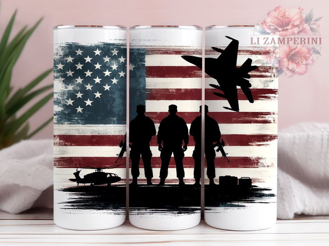 Memorial Day Patriotic 20oz Tumbler Wrap PNG, Veterans Tumbler Png, Straight & Tapered Tumbler Wrap, Instant Digital Download Sublimation Li Zamperini 