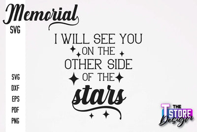 Memorial SVG Design | Quotes Design | Always with Us | SVG Print v.1 SVG The T Store Design 