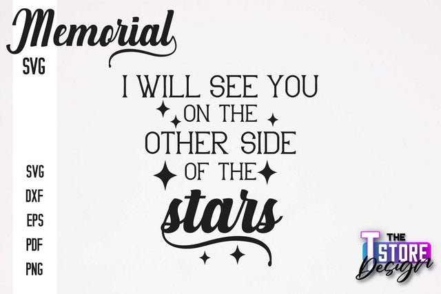 Memorial SVG Design | Quotes Design | Always with Us | SVG Print v.1 SVG The T Store Design 