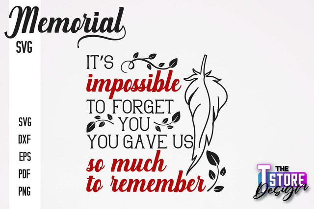 Memorial SVG Design | Quotes Design | Always with Us | SVG Print v.1 SVG The T Store Design 