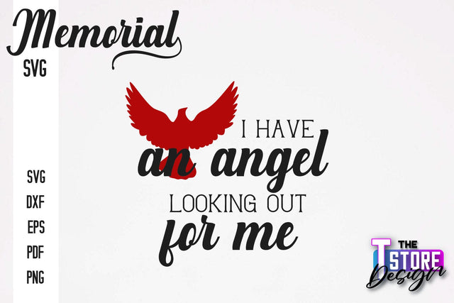 Memorial SVG Design | Quotes Design | Always with Us | SVG Print v.1 SVG The T Store Design 