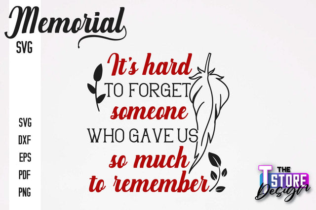Memorial SVG Design | Quotes Design | Always with Us | SVG Print v.1 SVG The T Store Design 