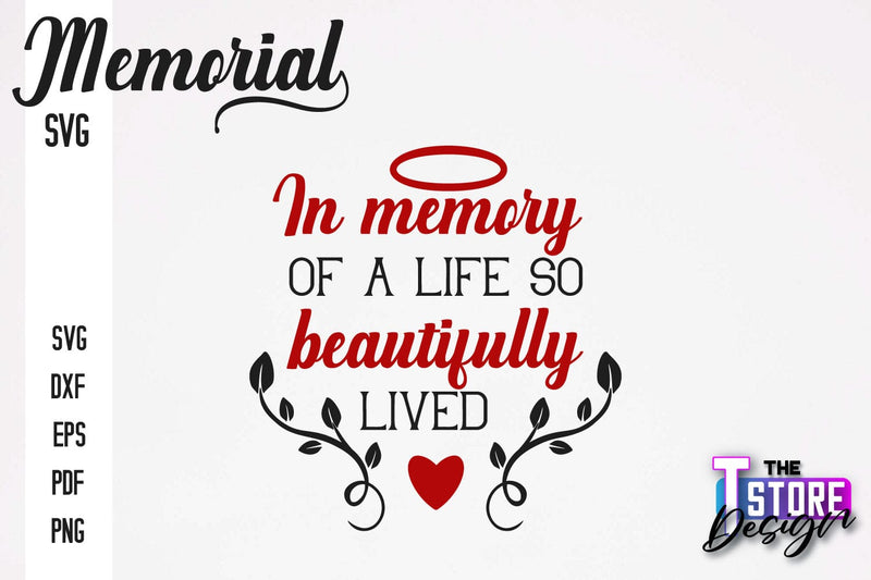 Memorial SVG Design | Quotes Design | Always with Us | SVG Print v.1 SVG The T Store Design 
