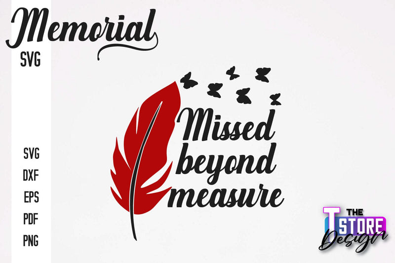 Memorial SVG Design | Quotes Design | Always with Us | SVG Print v.1 SVG The T Store Design 