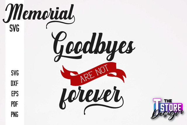 Memorial SVG Design | Quotes Design | Always with Us | SVG Print v.1 SVG The T Store Design 