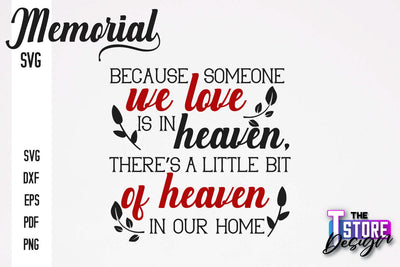 Memorial SVG Design | Quotes Design | Always with Us | SVG Print v.1 SVG The T Store Design 