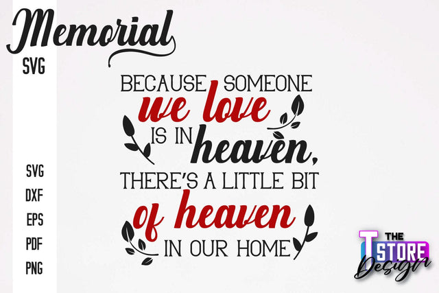 Memorial SVG Design | Quotes Design | Always with Us | SVG Print v.1 SVG The T Store Design 