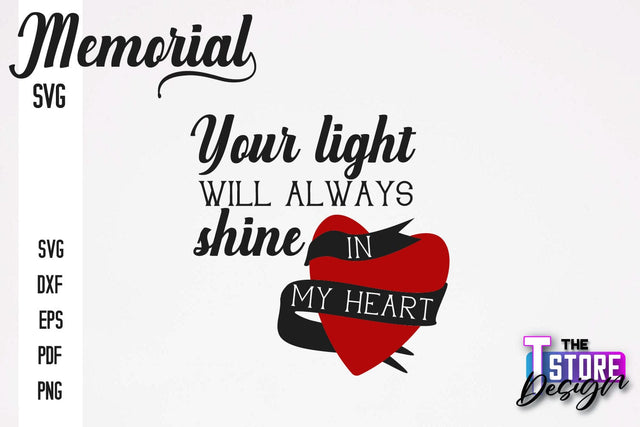 Memorial SVG Design | Quotes Design | Always with Us | SVG Print v.2 SVG The T Store Design 