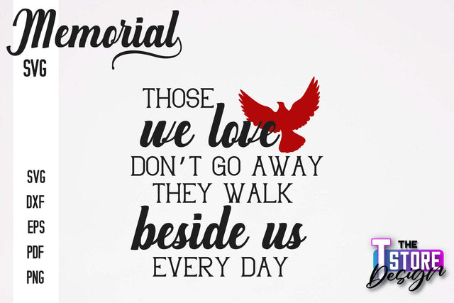 Memorial SVG Design | Quotes Design | Always with Us | SVG Print v.2 SVG The T Store Design 