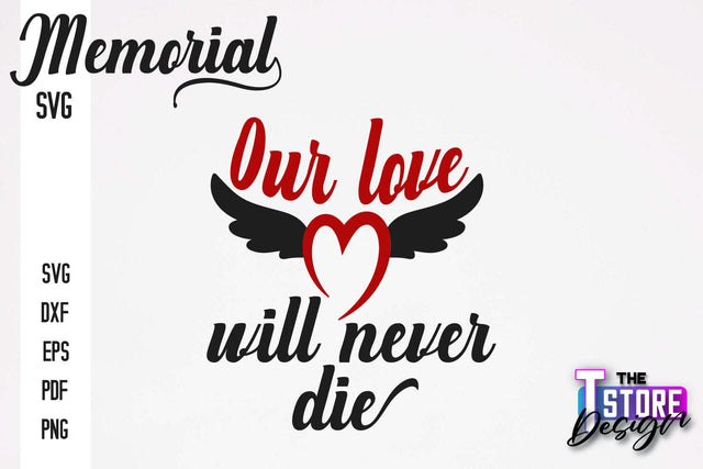 Memorial SVG Design | Quotes Design | Always with Us | SVG Print v.2 SVG The T Store Design 