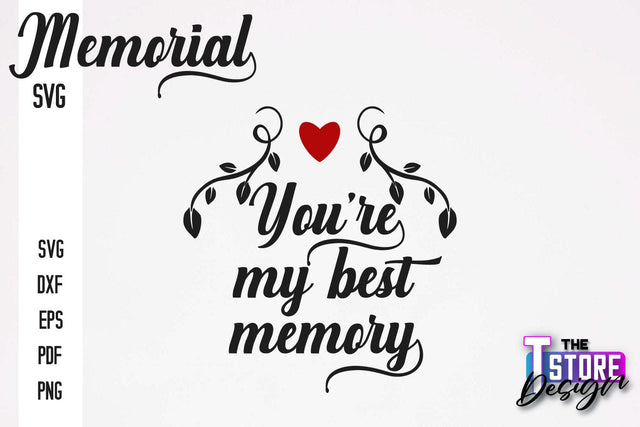 Memorial SVG Design | Quotes Design | Always with Us | SVG Print v.2 SVG The T Store Design 