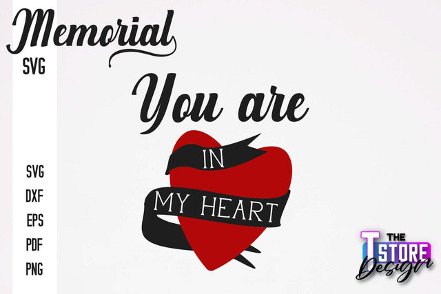 Memorial SVG Design | Quotes Design | Always with Us | SVG Print v.2 SVG The T Store Design 