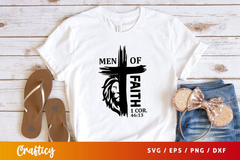 Men of faith 1 cor. 4613 Svg Design SVG Designangry 