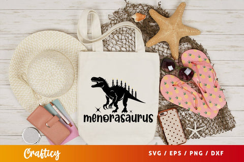 Menorasaurus Tshirt Svg Design SVG Designangry 