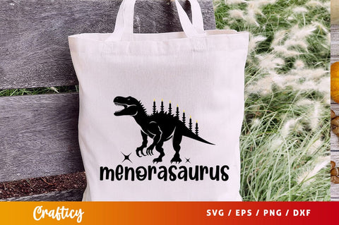 Menorasaurus Tshirt Svg Design SVG Designangry 