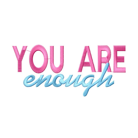 Mental Health Embroidery Designs Bundle - 6 Positive Quotes, Mental Wellness, Self-Love, Inspirational Embroidery Patterns, Digital Download Embroidery/Applique DESIGNS HappyDesignStudio 