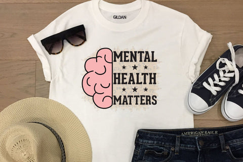 Mental Health Matters PNG, JPG, PDF Sublimation CraftLabSVG 