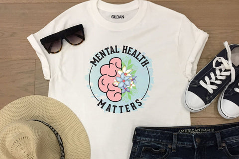 Mental Health Matters PNG Sublimation Sublimation CraftLabSVG 