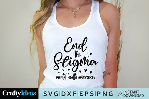 Mental Health Quotes SVG Bundle 10 Pack SVG Crafty Ideas 