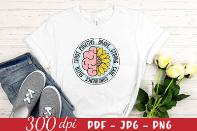 Mental Health Sublimation Design Sublimation CraftLabSVG 