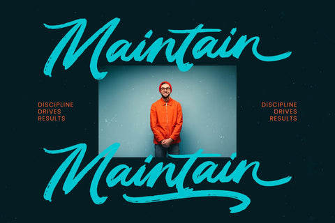 Mental Router - Modern Brush Font Font Letterena Studios 