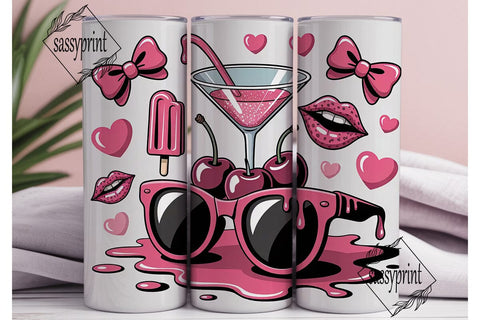 Mentally Spicy 20oz Tumbler Wrap Sublimation sassyprint 