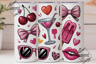 Mentally Spicy 20oz Tumbler Wrap Sublimation sassyprint 