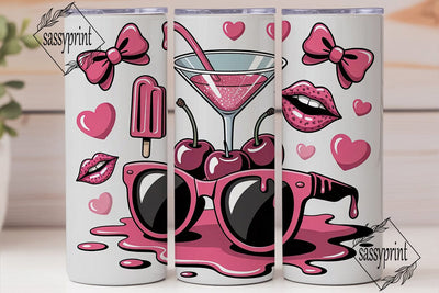 Mentally Spicy 20oz Tumbler Wrap Sublimation sassyprint 