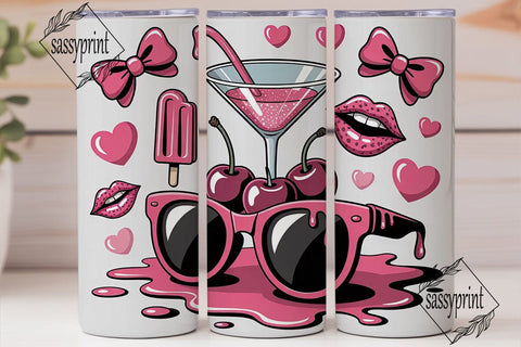 Mentally Spicy 20oz Tumbler Wrap Sublimation sassyprint 
