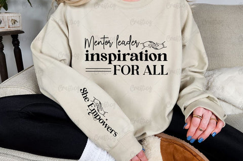 Mentor leader inspiration for all Sleeve SVG Design SVG Designangry 
